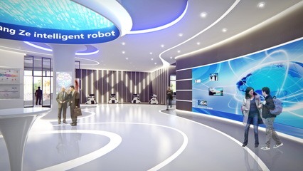 智能机器人研发办公室内项目 探索未来协作新形态